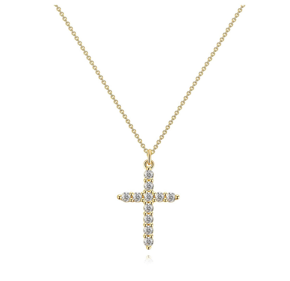 Diamond Cross Necklace