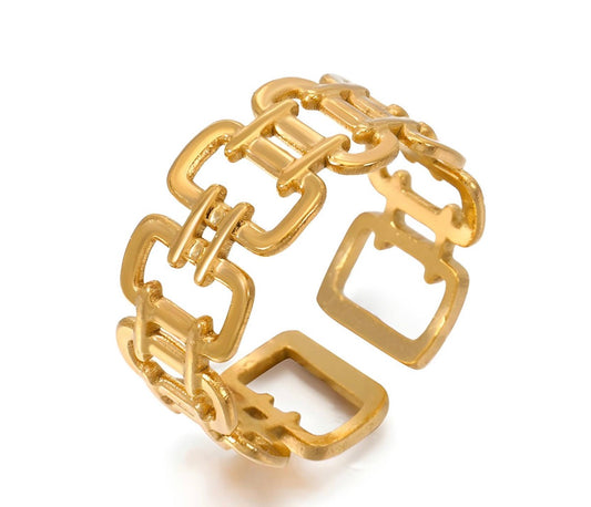 Linked Chain Ring